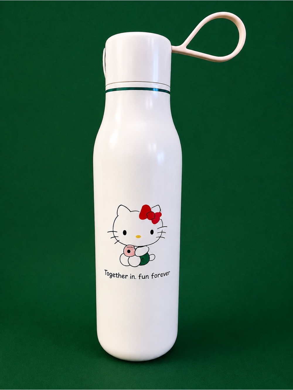 Starbucks x Hello Kitty 20 oz Stainless Steel Water Bottle NWT White Sanrio 2025